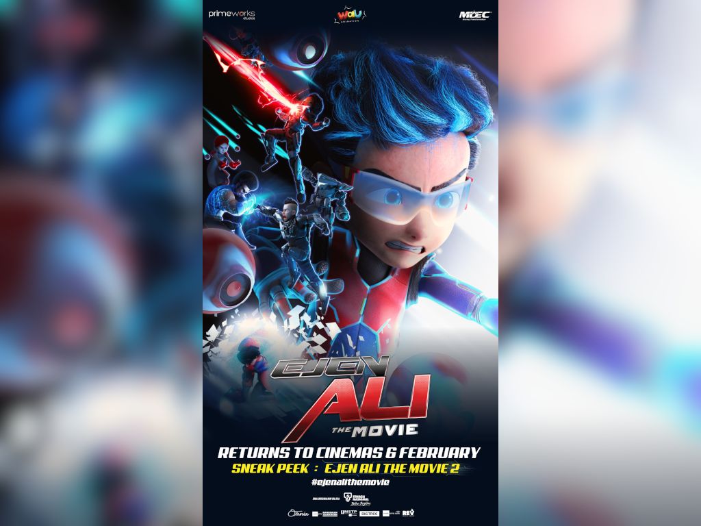 "Ejen Ali The Movie" returns to cinemas this school holidays!