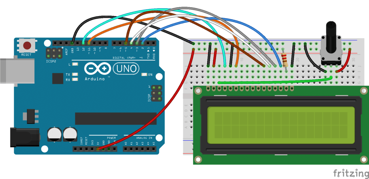 Lcd Display Schematic Diagram