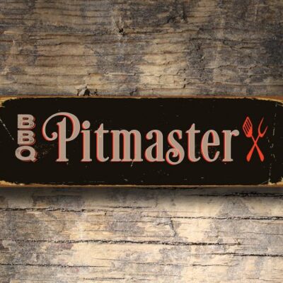 BBQ Pitmaster Sign