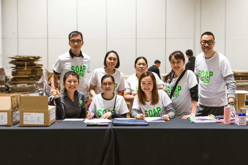 Volunteers and Staff of Clean the World Asia