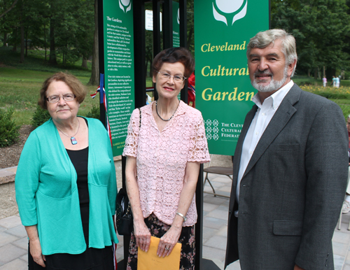 Anda Cook, Mary Hamlin and Paul Burik