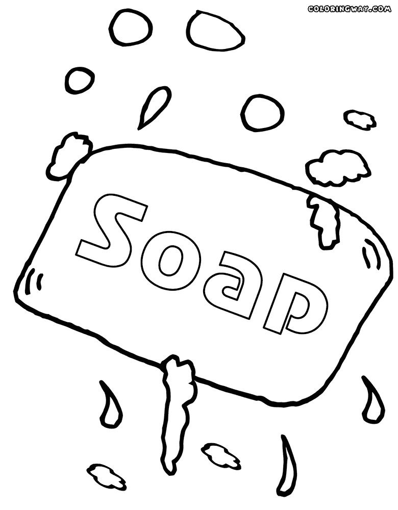 Soap Bubbles Coloring Page Coloring Pages