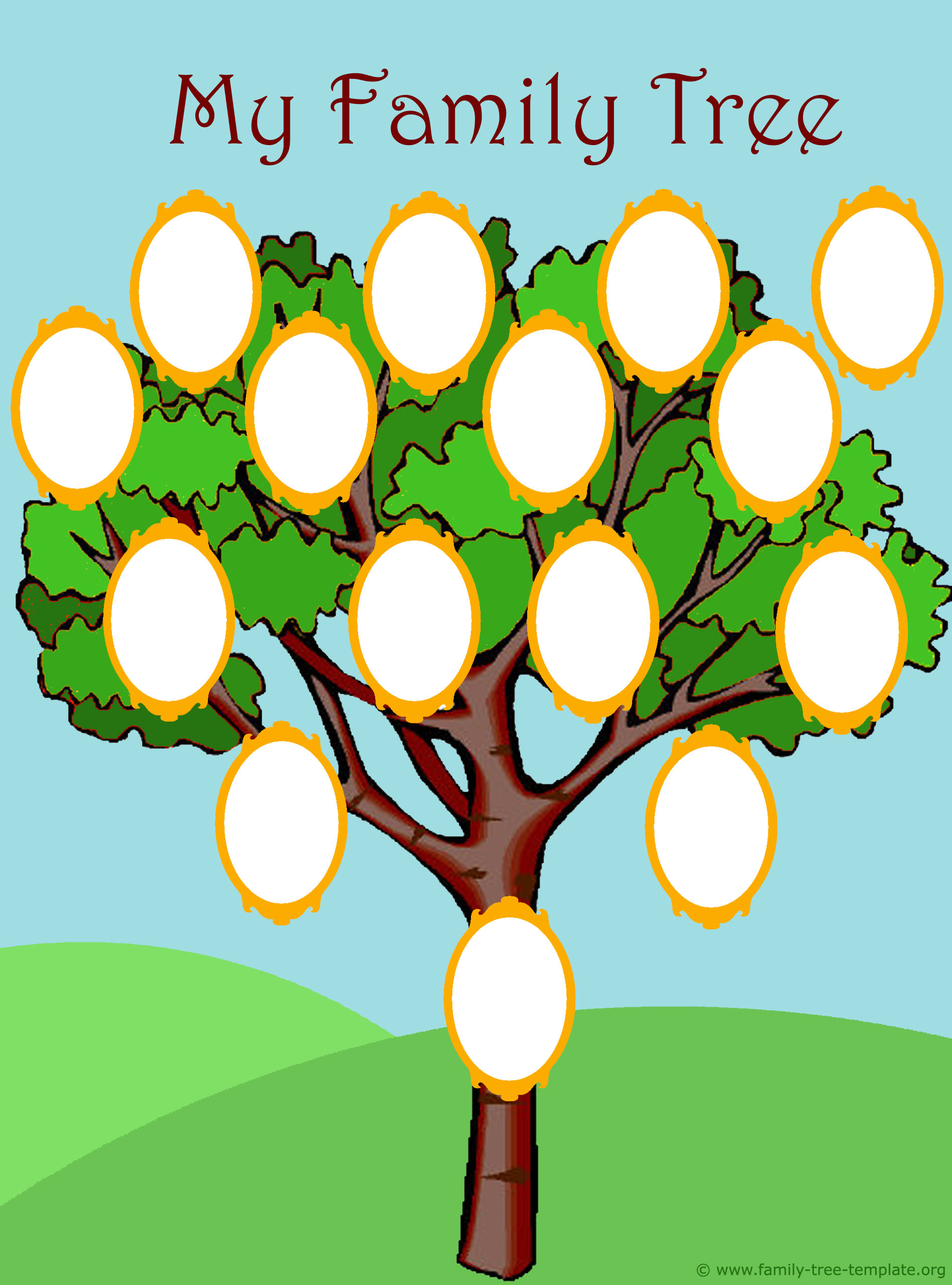 Free Interactive Family Tree Chart Template - sopcommon