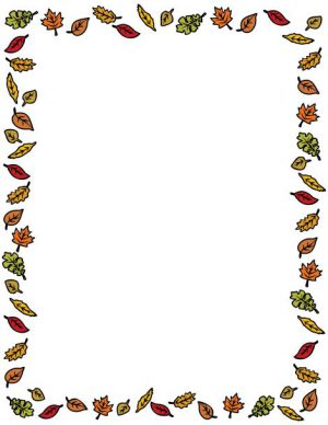 Thanksgiving Borders Clip Art Free - ClipArt Best