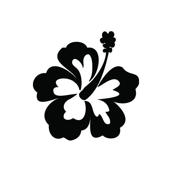 Hawaiian Flower Template - ClipArt Best