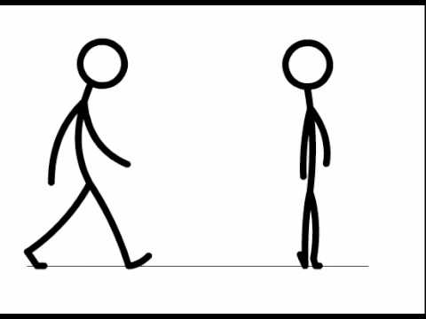 WALKING STICK MAN ANIMATION - ClipArt Best