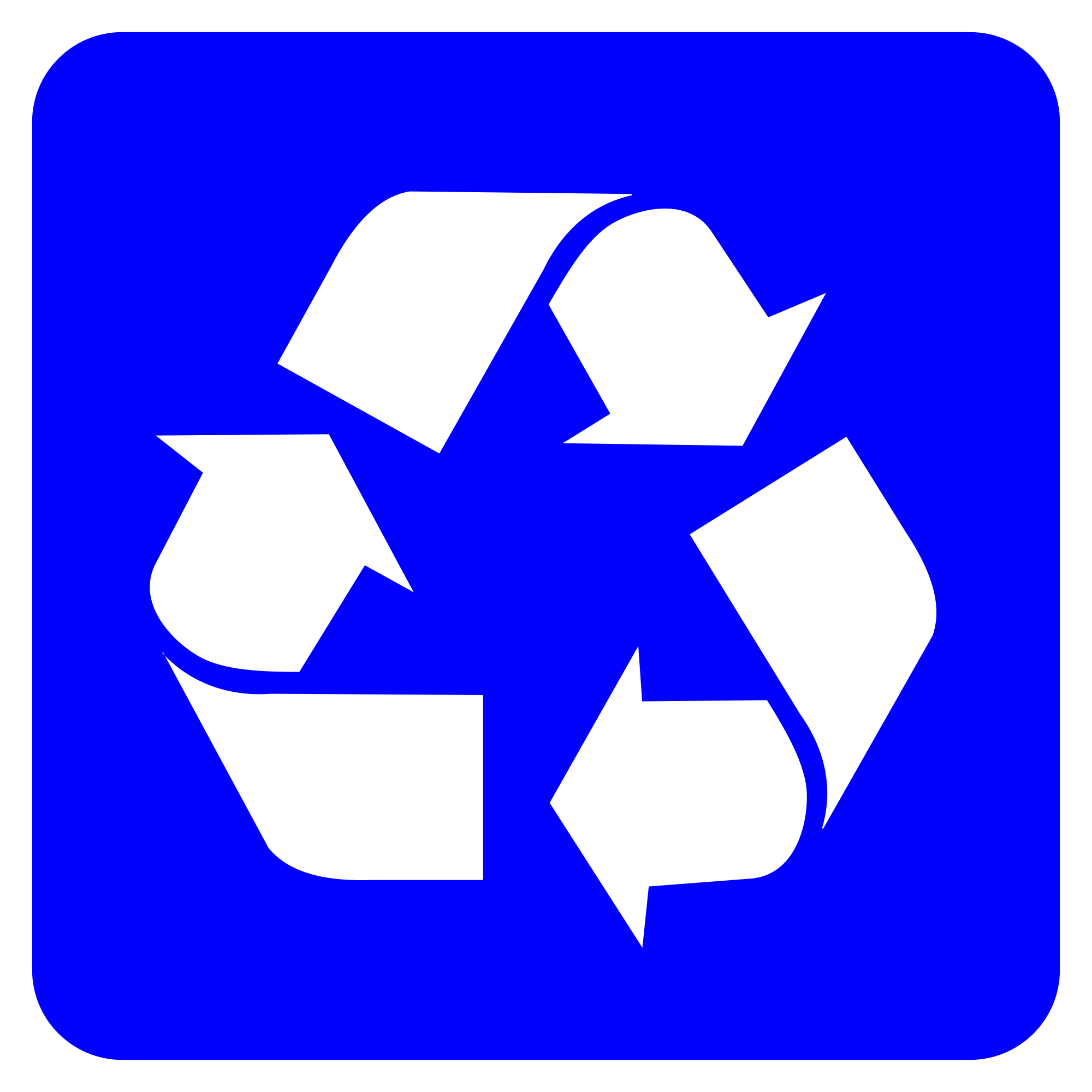 Recycling Symbol Printable