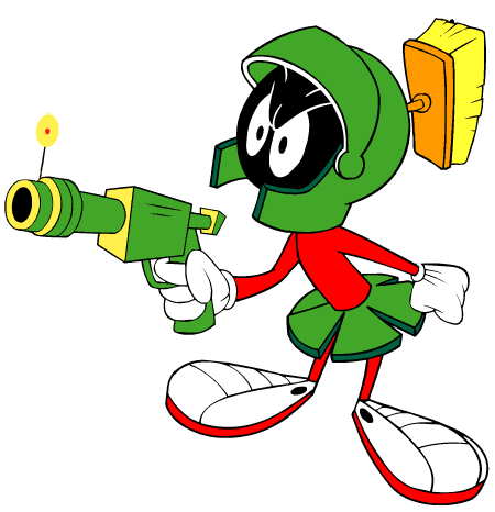 Marvin The Martian Face - ClipArt Best