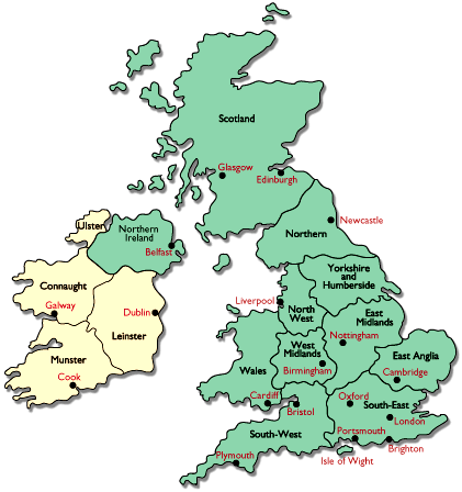 Blank Map Of Regions Of The UK - ClipArt Best