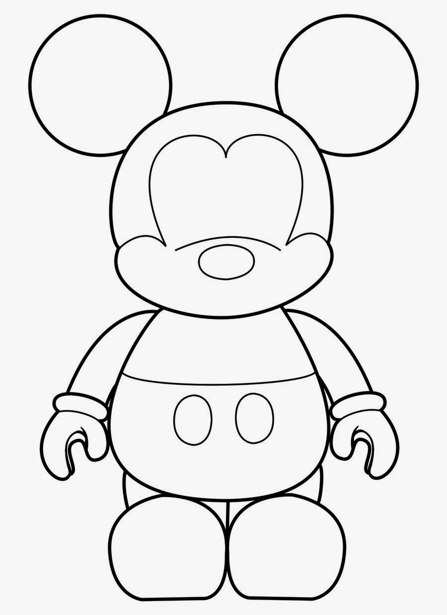 Mickey Mouse Template Printable