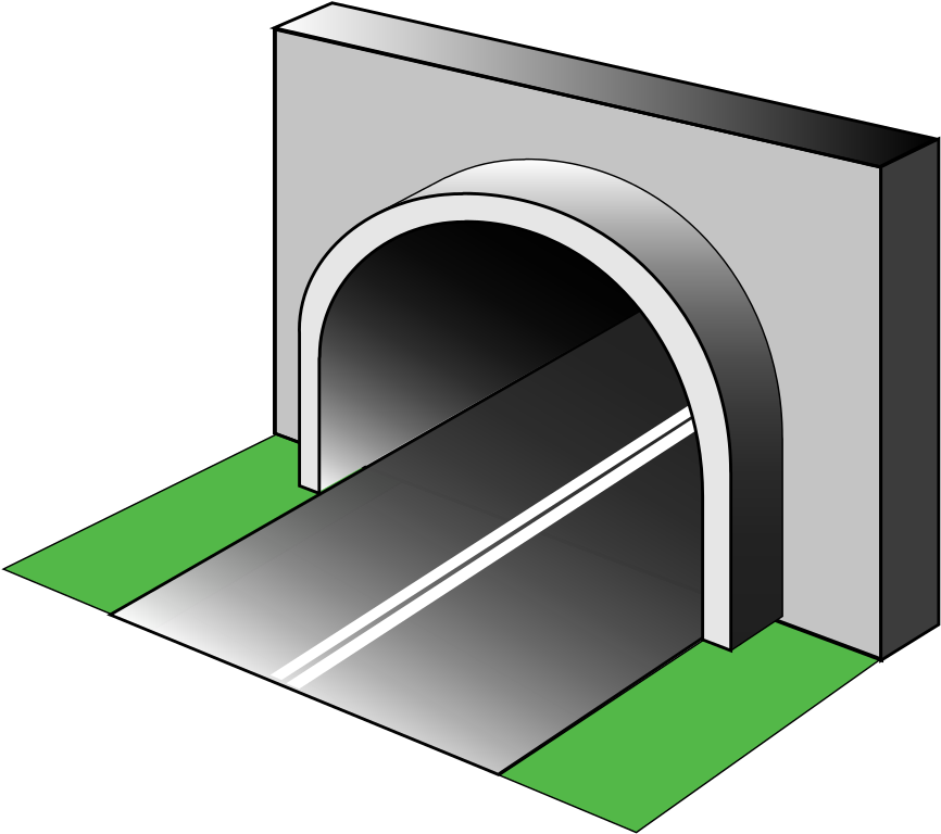 Download Tunnel Icon - ClipartKey