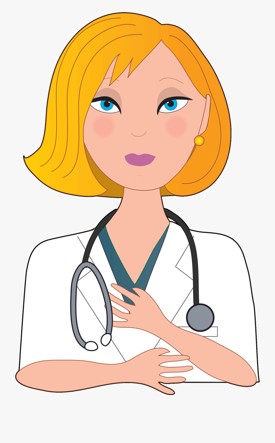 Girl Doctor Clip Art