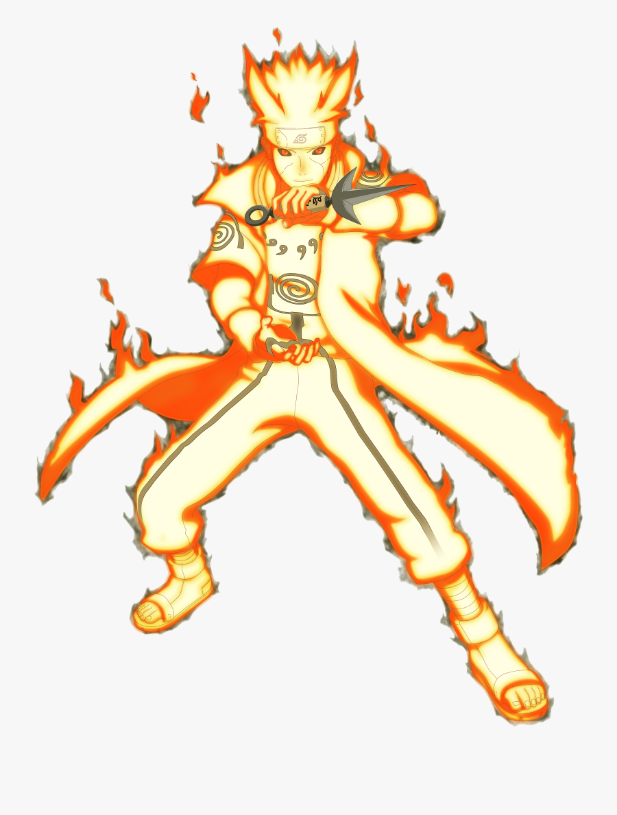 Naruto Nine Tails Png - Minato Namikaze Bijuu Mode , Free Transparent ...