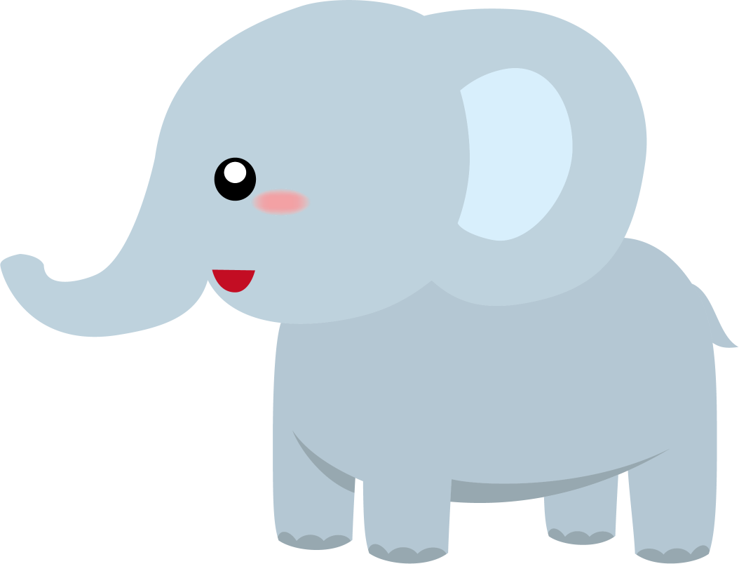 Indian Elephant African Elephant Elephantidae Clip - 動物 像 イラスト ...