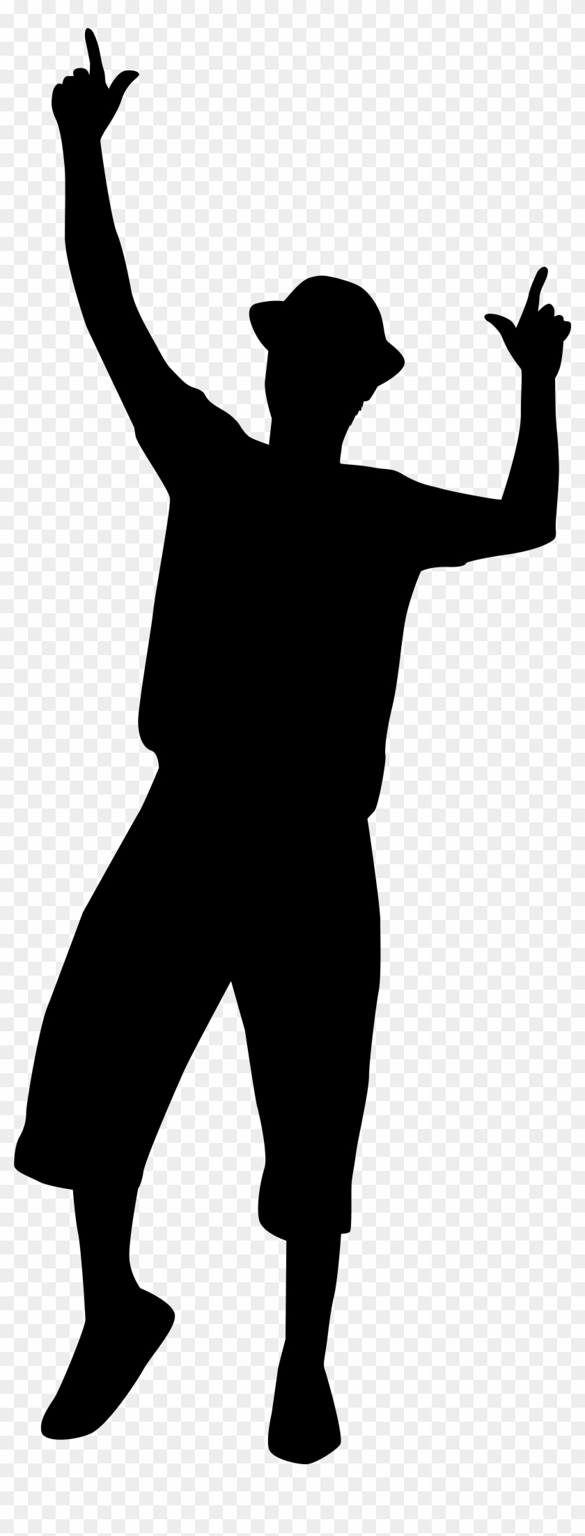 Dancing Man Silhouette Png Clip Art Imageu200b Gallery - People Dancing ...