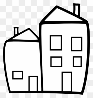 Building Clip Art - Building Clipart Black And White, clipart ...