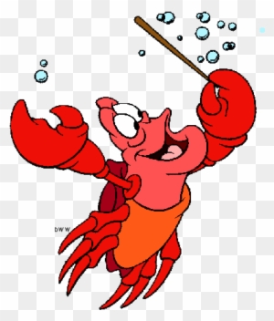 Crab Clipart Little - Sebastian From Little Mermaid - Free Transparent ...