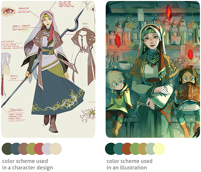 Anime Color Palette : Anime skin color palette photos and pictures ...