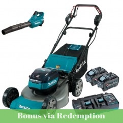 Makita LM002GT203 - 40V 5.0Ah MAX 534MM Brushless Cordless Lawn Mower Kit