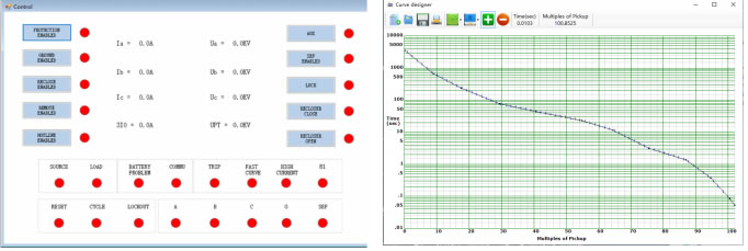 auto recloser parameter testing software