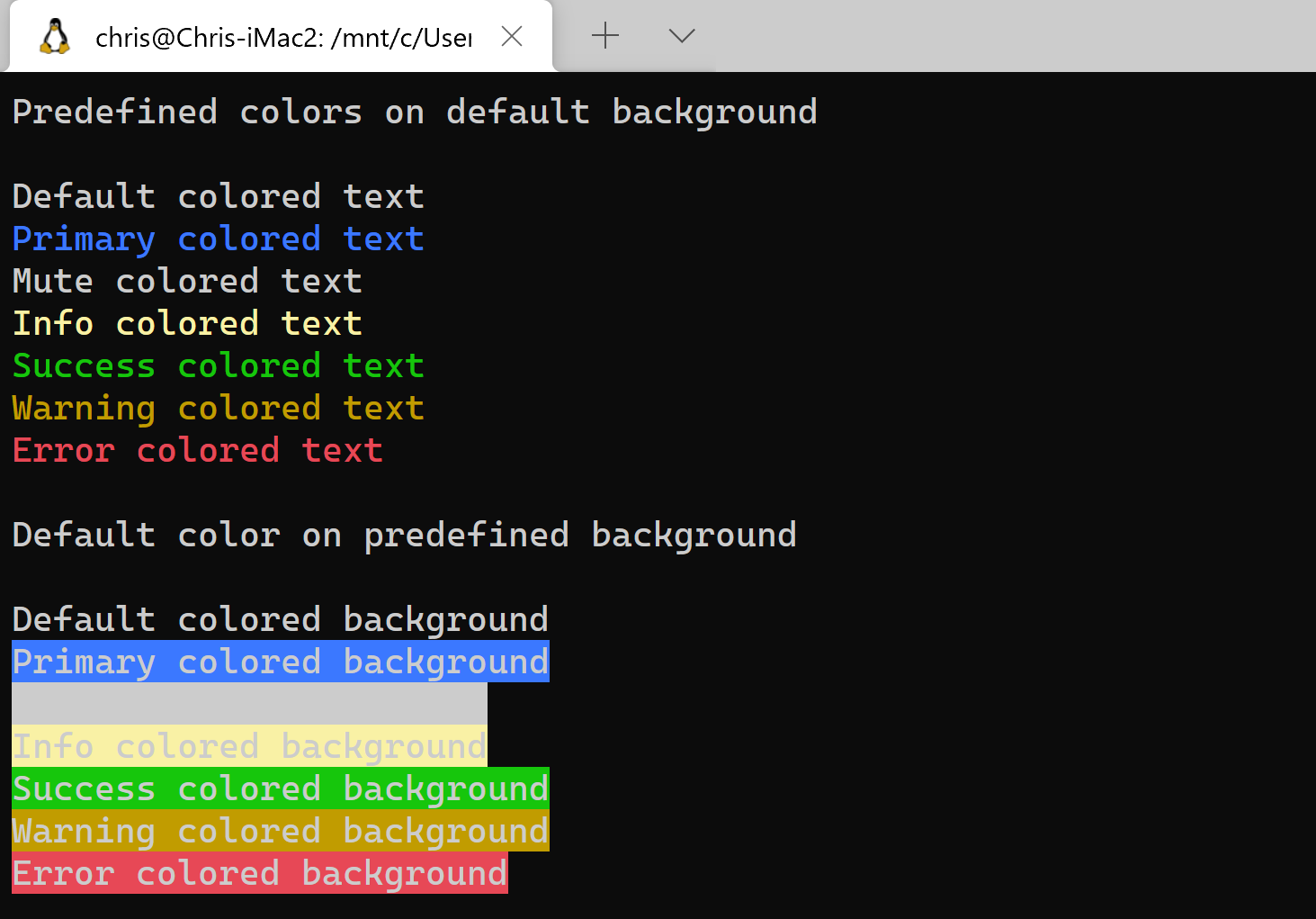 Linux Terminal Text Color cũng có thể tùy chỉnh theo sở thích của bạn. Hình ảnh liên quan sẽ hướng dẫn bạn cách để đổi màu chữ trên terminal của Linux một cách đơn giản, giúp dễ dàng phân biệt giữa các dòng lệnh