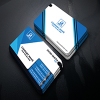 Blue Corporate Business Card