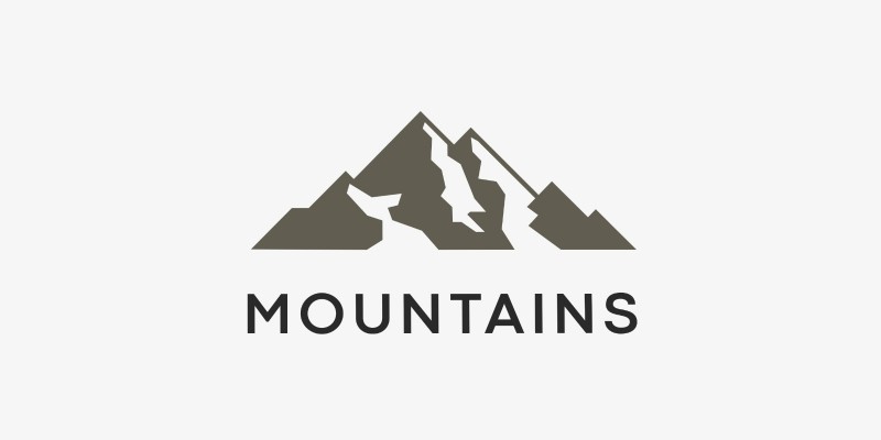 Mountains Logo Template