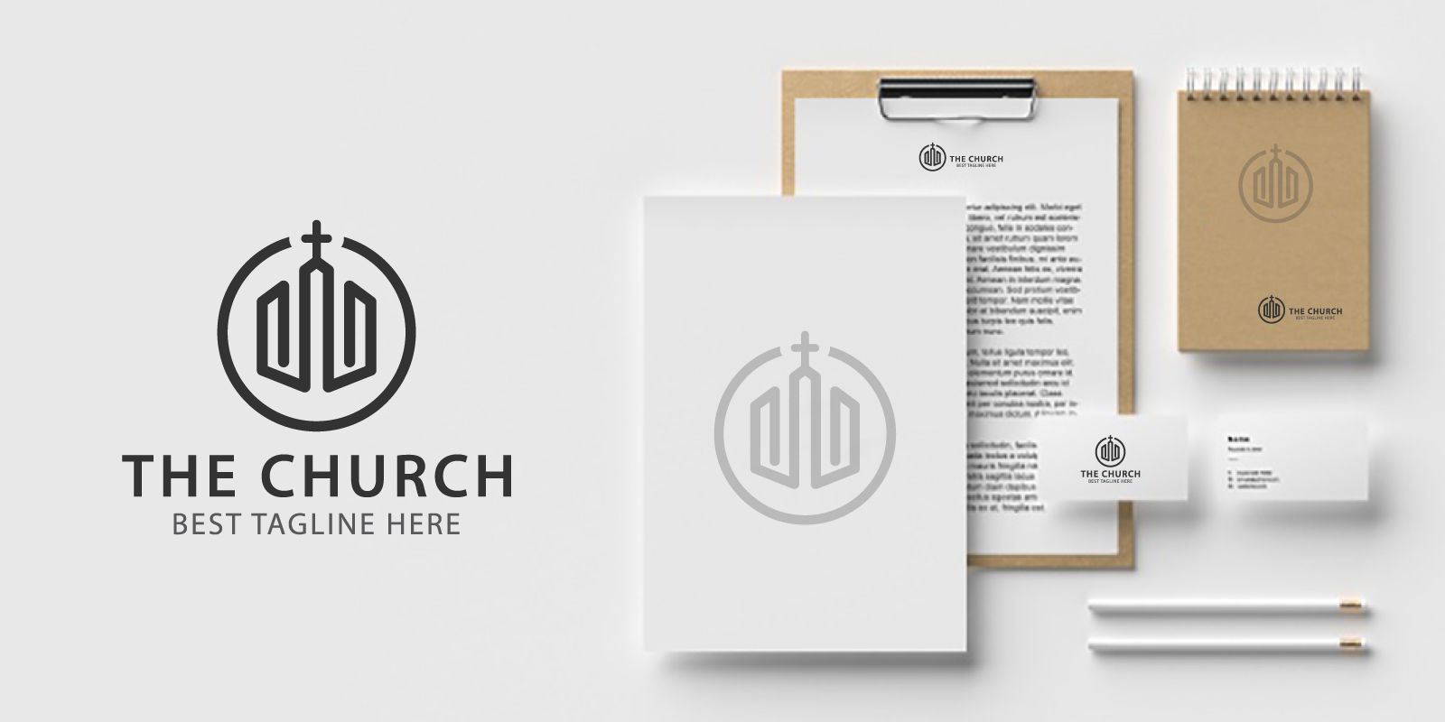 Church Logo Template by ICoxed | Codester