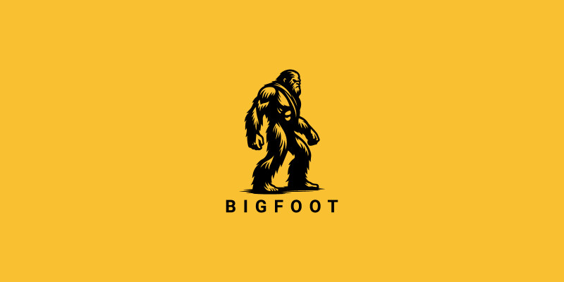 Bigfoot Logo Template by Farahnaveed | Codester