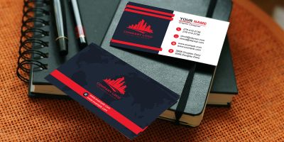 Business Card Template Design - Design 501