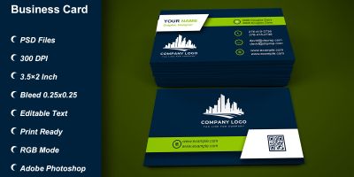 Business Card Template Design - Design 534