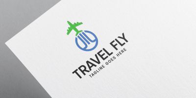 Travel Fly Logo Design