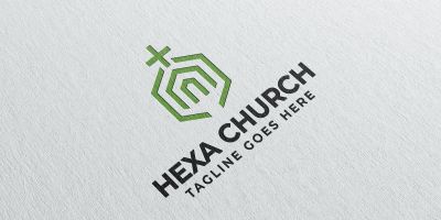 Hexagon Church Logo