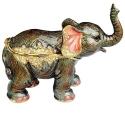 Kubla Crafts Bejeweled Enamel 3991N Large Elephant Box