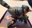 Kubla Crafts Bejeweled Enamel 4017i Blue Jay Large Box