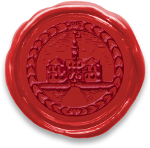 Colonial Williamsburg wax seal