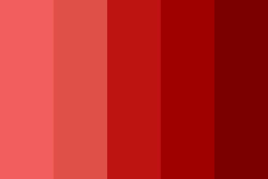 Red tone 01 Color Palette