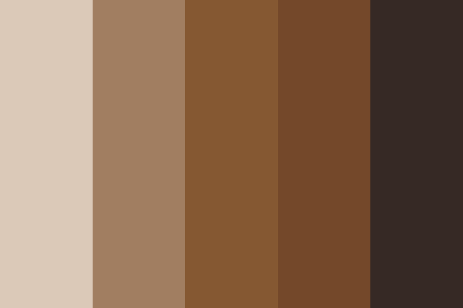 Natural Browns Color Palette