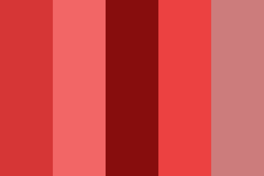 Shades of anger Color Palette