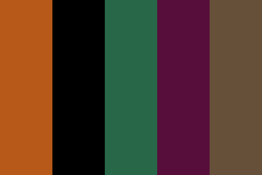 Ugly Halloween Color Palette