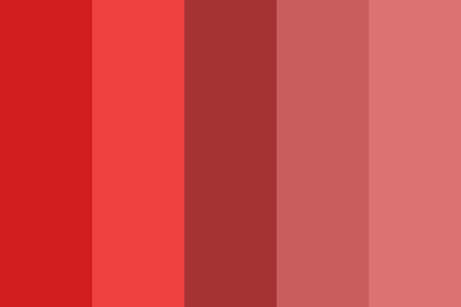 Rose tinted red misted Color Palette