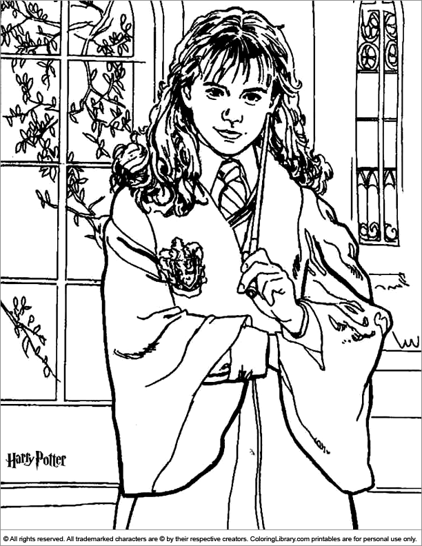 Printable coloring page - Coloring Library