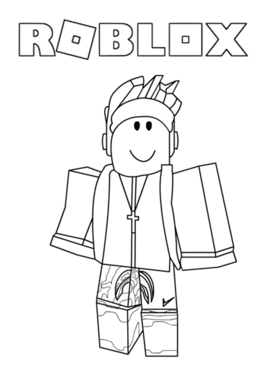 Roblox Coloring Pages