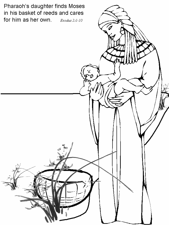 Exodus Coloring Pages For Kids