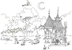 Pearls Coloring page coloring page & book for kids.