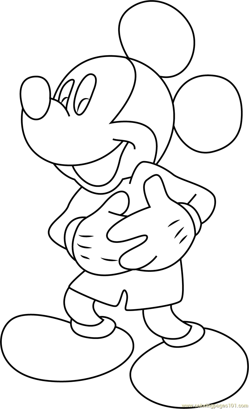 Mickey Mouse Coloring Pages Free Printable Colouring - vrogue.co