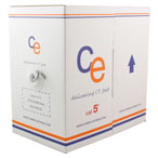 CE Cat5e Cable UTP External 4 Pair LDPE - 305mt Box