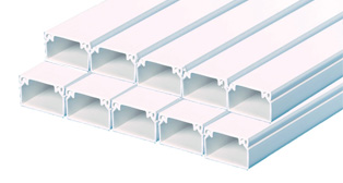 25 x 40mm PVC Trunking (10 x 3mts)