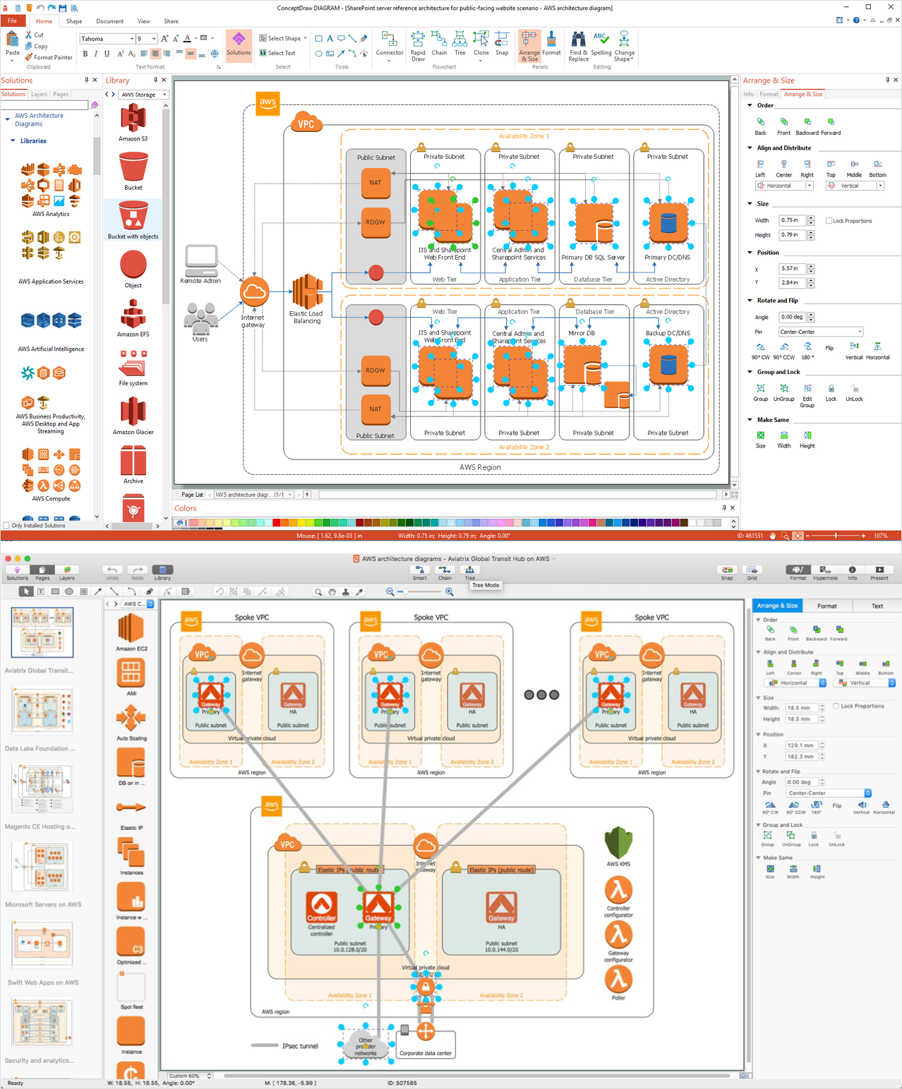 Aws Architecture Diagrams And Aws Architecture Icons - vrogue.co