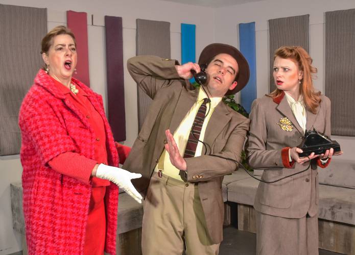 Valerie KdonianKehr (Mae Peterson), Nathan Smith (Albert) and Annie Lelios (Rosie).